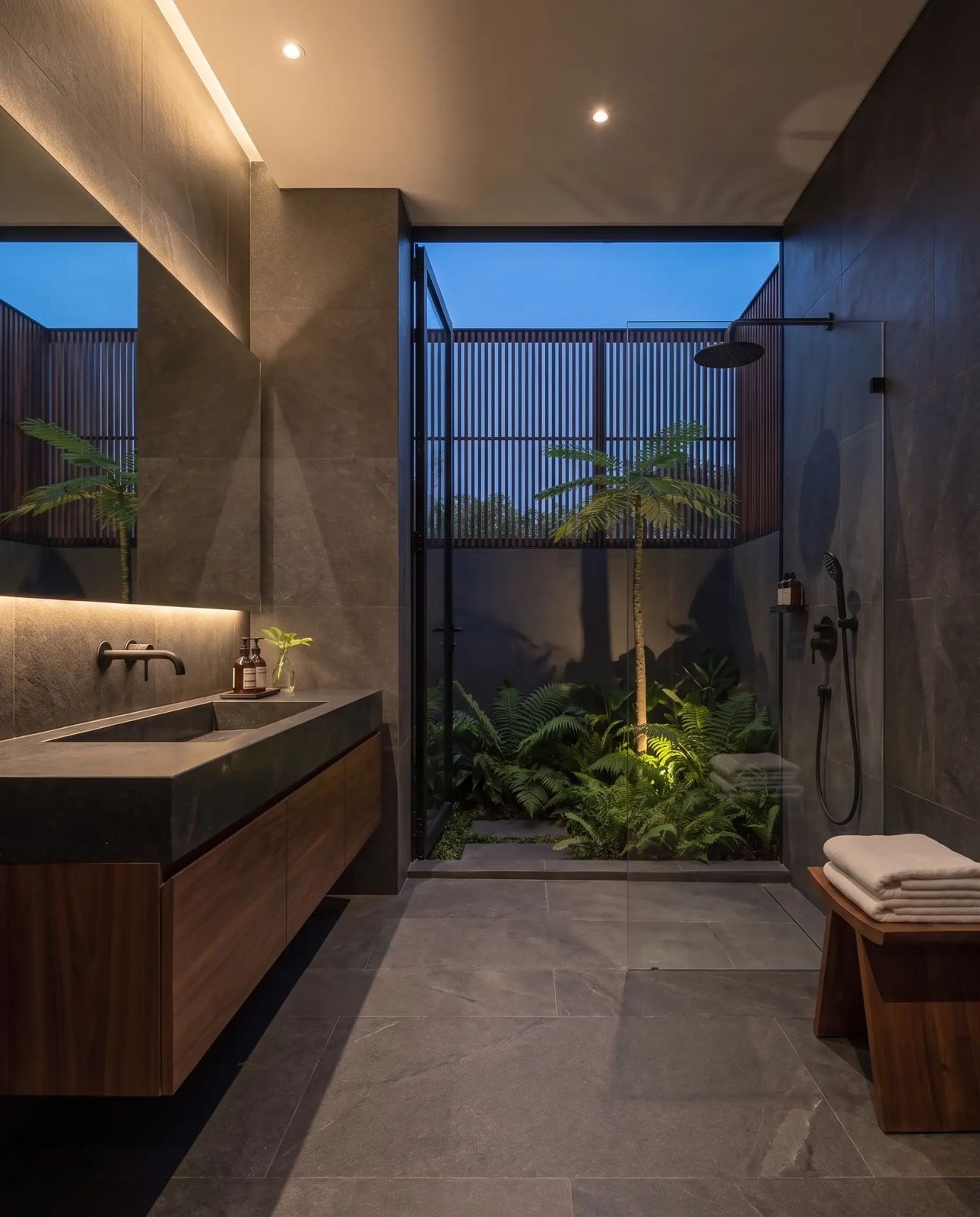 Kamar mandi, N–06 Rumah Tinggal Tropis