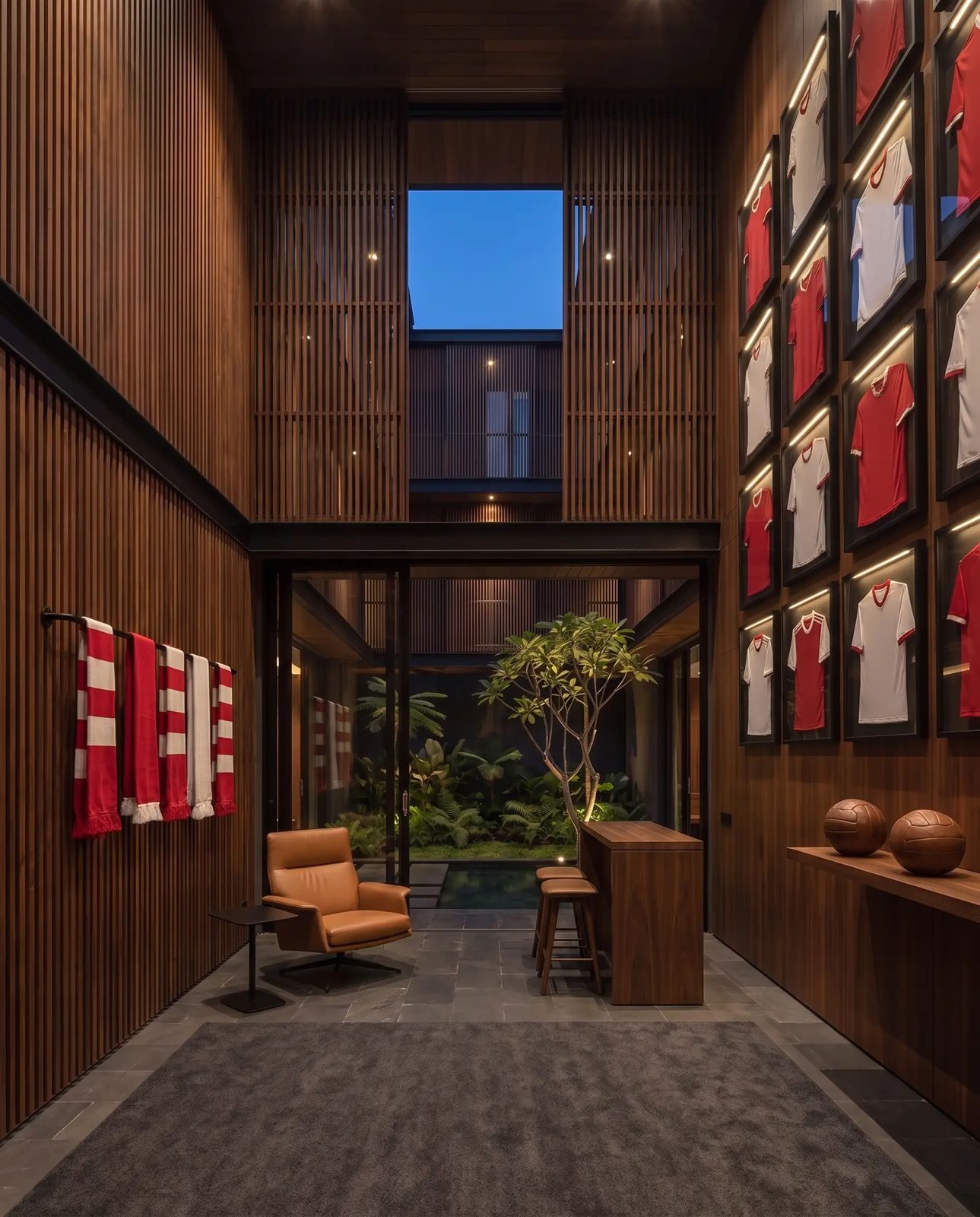 Ruang koleksi, N–06 Rumah Tinggal Tropis
