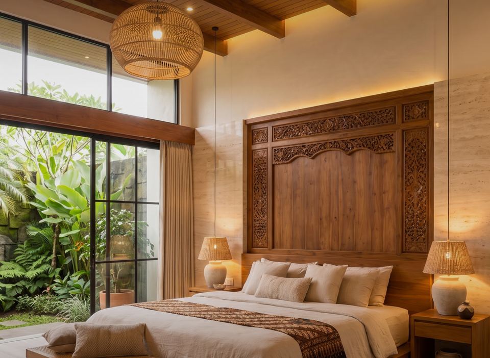 Kamar tidur, N–01 Rumah Tinggal Tropis