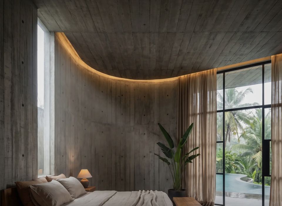 Kamar tidur, N–02 Rumah Tinggal Modern