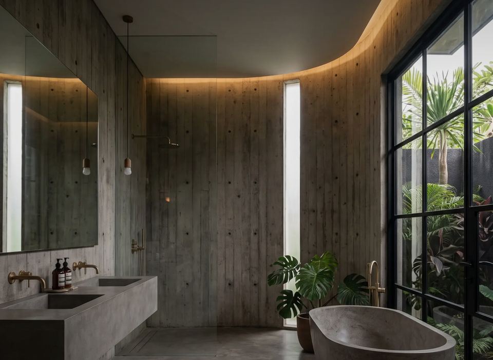 Kamar mandi, N–02 Rumah Tinggal Modern