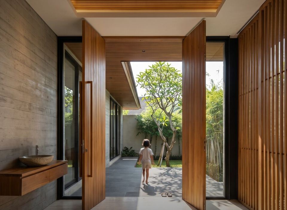 Foyer, N–03 Rumah Tinggal Tropis