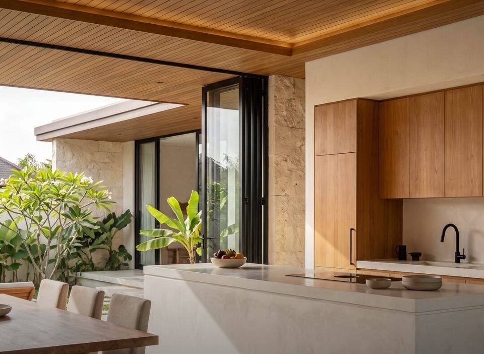 Dapur, N–03 Rumah Tinggal Tropis