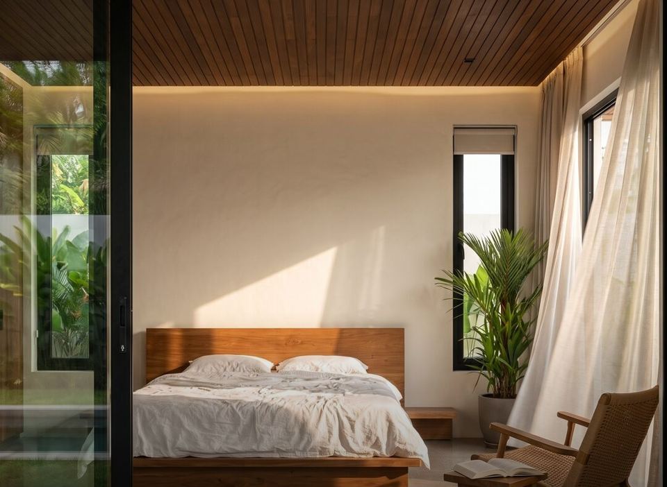 Kamar tidur, N–03 Rumah Tinggal Tropis