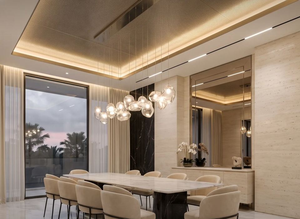 Ruang makan, N–04 Rumah Tinggal Klasik
