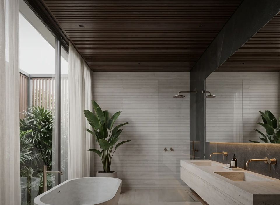 Kamar mandi, N–05 Rumah Tinggal Modern