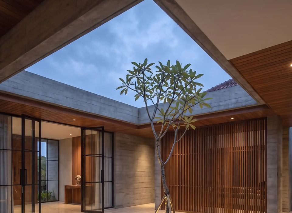 Foyer, N–07 Rumah Tinggal Tropis