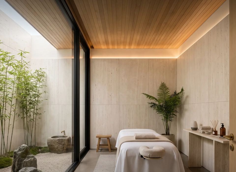 Ruang spa, N–12 Salon